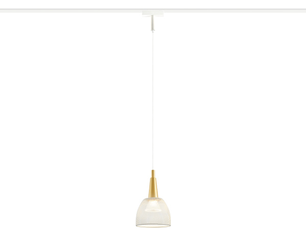 Светильник светодиодный трековый для шинопровода Magnetic Ultra Slim GV1652 WH/GD белый/золото IP20 9W 4200K 48V 24° D115*1500 Ambrella Light