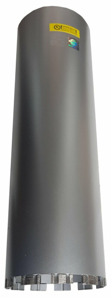 Коронка алмазная 132*450 Laser 1 1/4 UNC HD717 Hilberg