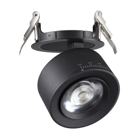 Св-к встр.св/д IP20 LED 4000К 18W 220V EDDY черный NOVOTECH