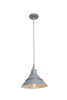 Подвесной светильник 1*E27 60Вт Серый IP20 Amis FR5025PL-01GR Freya