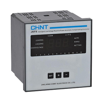 Регулятор реактивной мощности JKF8-6 с 6-тью контурами CHINT Регулятор реактивной мощности JKF8-6 с 6-тью контурами CHINT