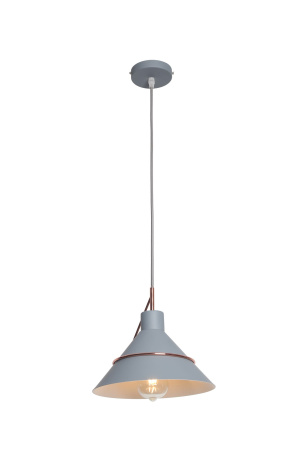 Подвесной светильник 1*E27 60Вт Серый IP20 Amis FR5025PL-01GR Freya