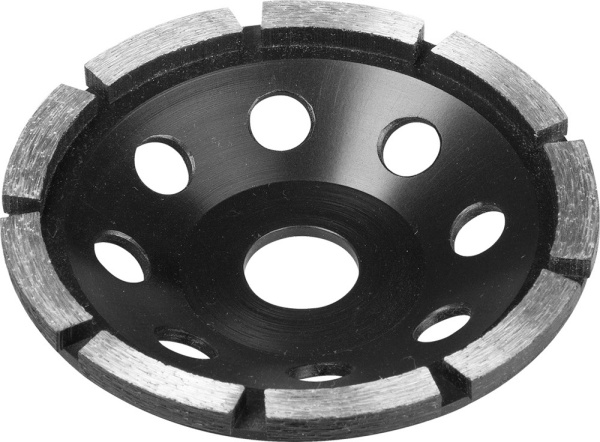 Однорядная алмазная чашка d 125 мм, Профессионал ЗУБР