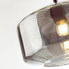 Подвес E27 60W BINGA дымчатый/черный ODEON LIGHT