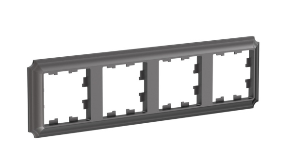 ATLASDESIGN ANTIQUE 4-постовая РАМКА, универсальная, МОККО Schneider Electric