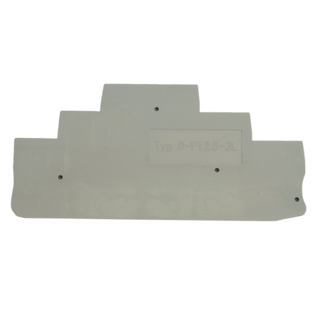 Торцевая заглушка для ЗНИ LD579 2,5 мм² (JXB PT 2,5), серый LD579-1-25 STEKKER