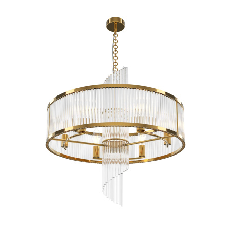 Подвесной светильник 6*E14 60Вт Золото IP20 Frame MOD174PL-06G Maytoni