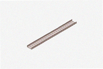Лоток замковый глухой ЛМЗГ 50х50х3000 УТ1,5, горячее цинкование, S1,0