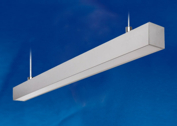 Св-к св/д подвесной линейный 30W 5000K IP65 600x50x50 серебро Uniel