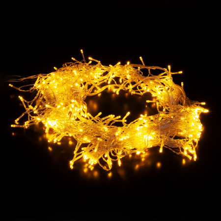 Гирлянда "Занавес" теплый белый 2*3м IP20 (200-002 теплый белый) Eurosvet