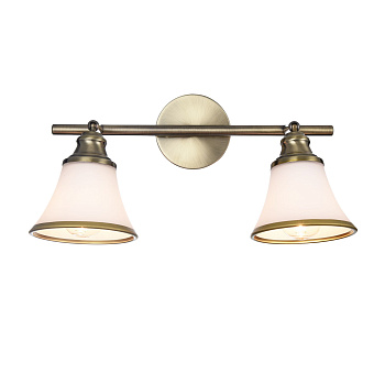 Спот 2*E14 40Вт Латунь IP20 Jasinta FR2272-CW-02-BS Freya