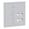 Щит этажный 4 кв, слаботочка слева (1000х950х150) PROxima EKF