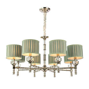 Люстра подвесная Никель/Оливковый E14 8*40Вт SL1121.103.08 ST LUCE