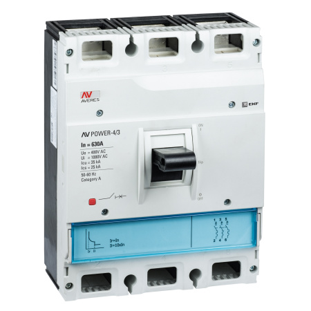 Выключатель автоматический ВА AV POWER-4/3 700А 35кА TR