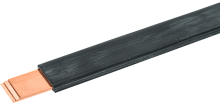 Шина медная гибкая изолированная ШМГ 10x(15,5x0,8мм) 2м IEK