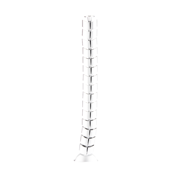 Donel Кабель-канал вертикальный гибкий OvaleDesign, пластик, белый, длина 0.745м Donel Кабель-канал вертикальный гибкий OvaleDesign, пластик, белый, длина 0.745м