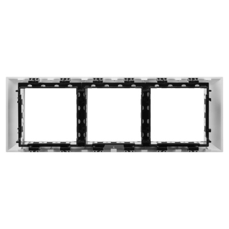 Рамка-суппорт "Avanti" для "In-liner Front", белый, 6 модулей DKC