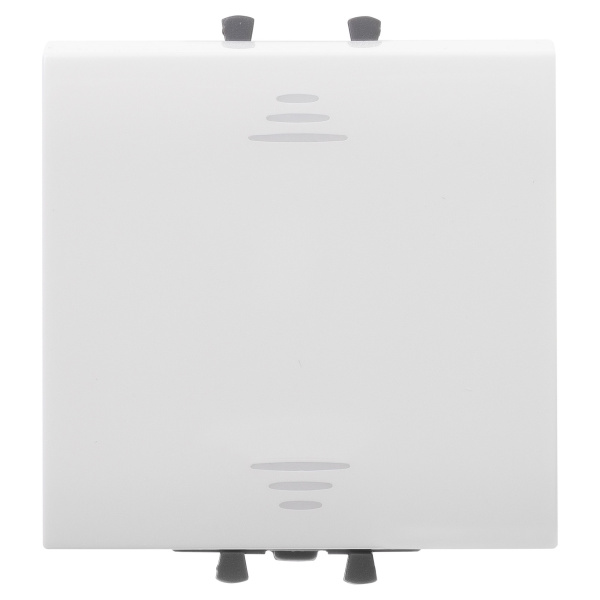 Переключатель одноклавишный модульный, "Avanti", "Белое облако", 2модуля DKC