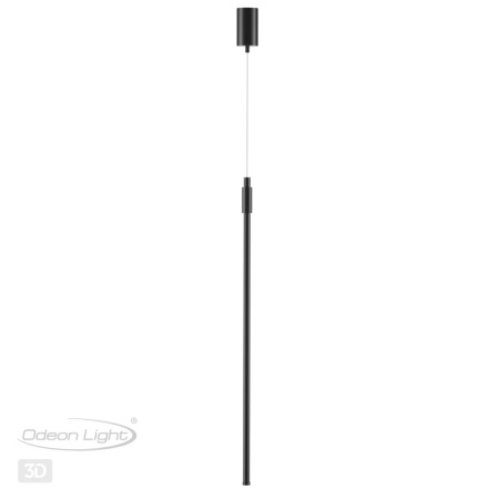 Подвесной св-к,вертикальн.крепление IP20 LED 9W 675Лм 3000K FILLINI чёрный ODEON LIGHT