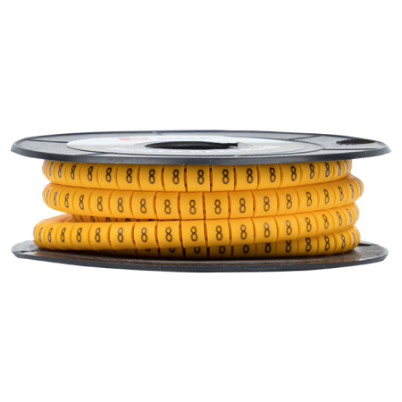 Маркер кабельный 4,0 мм2 "8" (500 шт) (ЕС-2) PROxima EKF