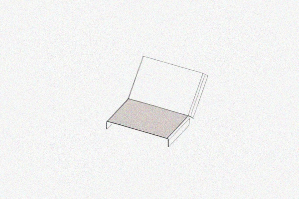 Крышка лотка КЛП 200х150-45 У3 для поворота трассы вверх на 45, окрашенная, S1,0