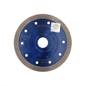 Диск алмазный отрезной 125*22,23 Турбо ультратонкий х-тип HM402 Hilberg