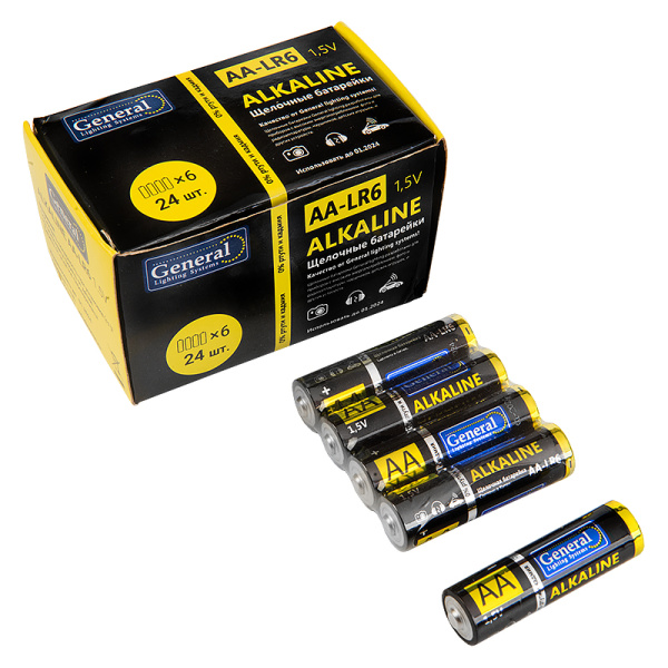 Элемент питания ALKALINE LR6/316 4S GBAT-LR6 General 