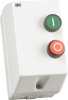 Контактор КМИ11860 18А в оболочке 220В/АС3 IP54 IEK