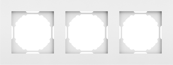 Donel A07 матовый белый рамка 3-я, серия DB