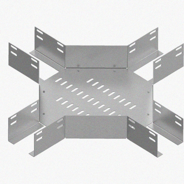 Лоток крестообразный глухой КМГ 50х50 У3, окрашенный, S1,0