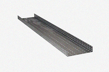 Лоток глухой ЛМГ 50х50х2000 УТ1,5, горячее цинкование, S0,8