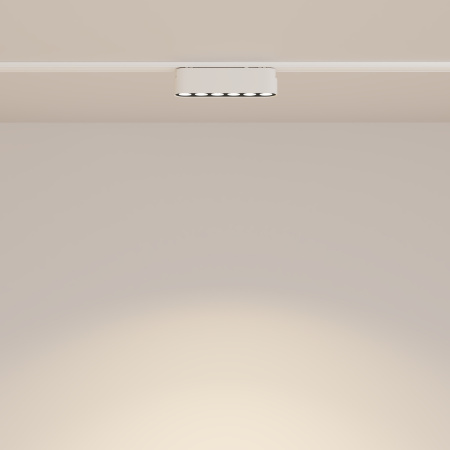 Трековый светильник LED 6Вт Белый IP20 Magnetic track system Radity TR082-1-6W3K-M-W Technical Maytoni