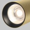 Трековый светильник LED 12Вт Черный и Матовое золото IP20 Magnetic track system Exility TR097-2-12W4K-M-BMG Technical Maytoni