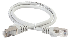 ITK Коммутационный шнур (патч-корд) кат.6 FTP LSZH 15м серый