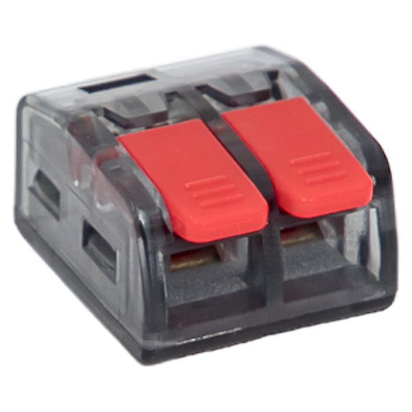 Клемма СМК 221-412 с рычагом 2 отверстия 0,2-4,0 мм2 блистер PROxima EKF