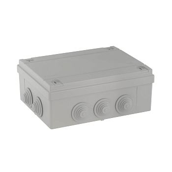 Коробка ответвит. с 10 кабельными вводами д.32мм, IP55, 240х190х90мм DKC