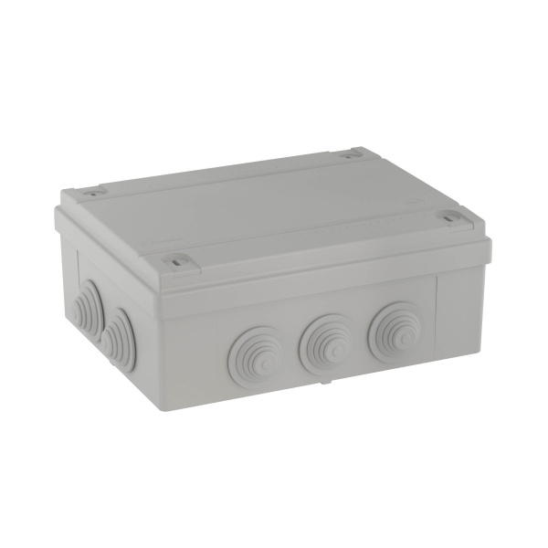 Коробка ответвит. с 10 кабельными вводами д.32мм, IP55, 240х190х90мм DKC