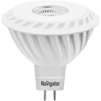 Светодиодная лампа MR16 94 365 NLL-MR16-5-230-3K-GU5.3-60D Navigator Светодиодная лампа MR16 94 365 NLL-MR16-5-230-3K-GU5.3-60D Navigator