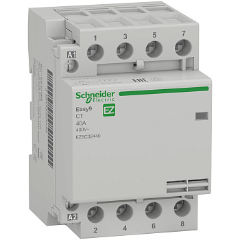 Контактор модульный 40A 4НО 230/250В EASY9 CT Schneider Electric