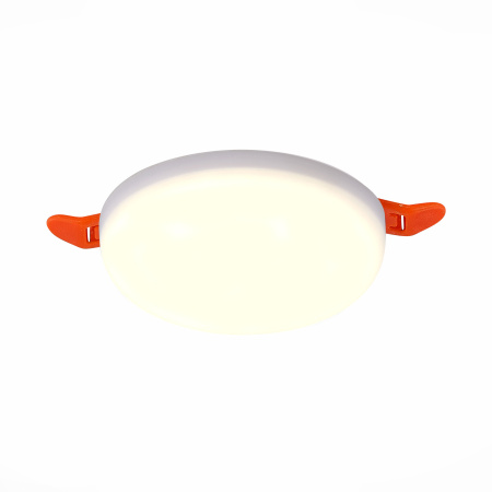 Светильник встраиваемый Белый LED 1*8Вт 3000К 690Lm Ra80 180° IP44 D90xH20 85-265В ST700.538.08 ST LUCE