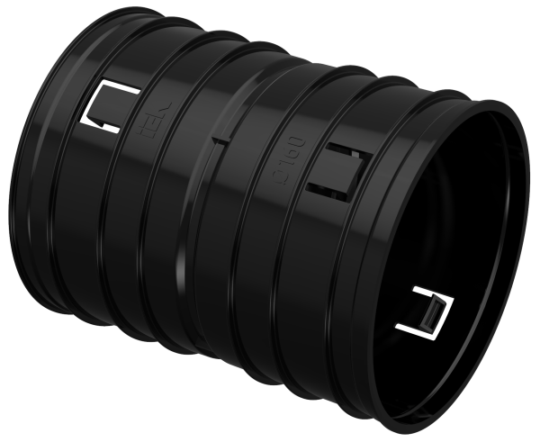 Муфта соединительная для двустенной трубы d=160мм IEK