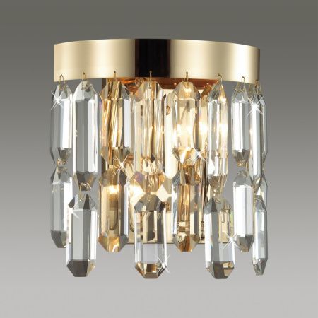 Бра E14 2*40W DAKISA золотой/хрусталь ODEON LIGHT