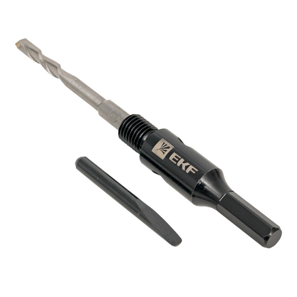 Адаптер Hex M16 с центровочным сверлом Expert EKF