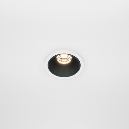Встраиваемый светильник LED 10Вт Бело-черный IP20 Downlight DL043-01-10W3K-D-RD-WB Technical Maytoni