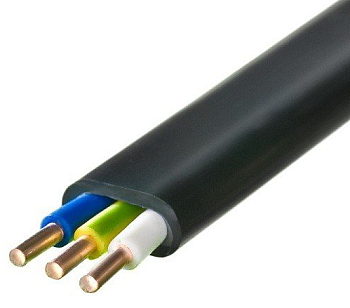 Кабель ВВГ-Пнг(А)-LS 3х1,5 ок (N, РЕ)-0,66