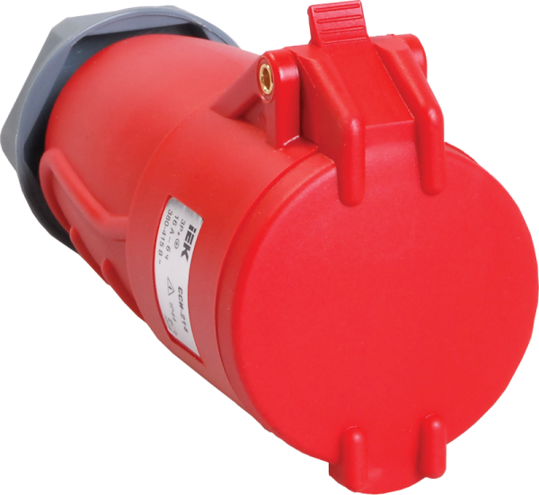 Розетка переносная ССИ-214 16А-6ч/380-415В 3Р+РЕ IP44 MAGNUM IEK
