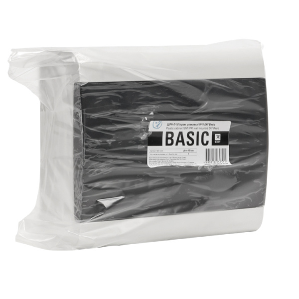 Щит распределителный ЩРН-П-10 (пром, упаковка) IP41 Basic EKF