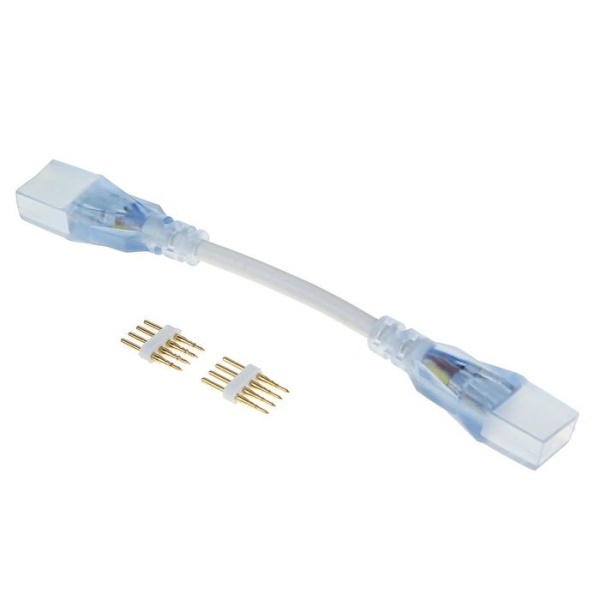 Коннектор гибкий для неона 220V RGB IP20 сеч18х21 General Коннектор гибкий для неона 220V RGB IP20 сеч18х21 General