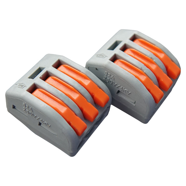 Коннектор GTER2-03 клемма универсальная монтажная 3-проводная (50/2500) General