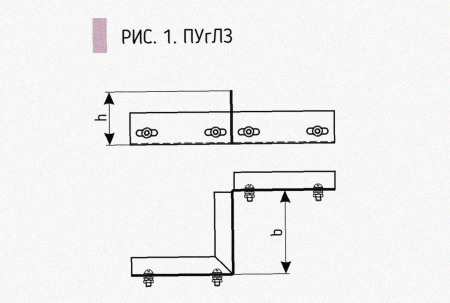 Соединитель-переходник замковый ПУгЛЗ 200х100 УТ1,5, оцинкованный лист, S1,0